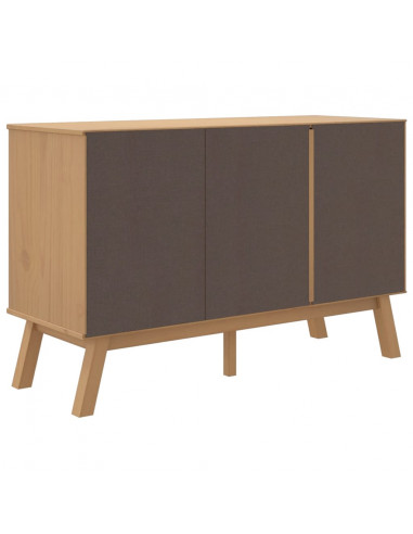 Credenza OLDEN Marrone 114x43x73,5 cm in Legno Massello di Pino