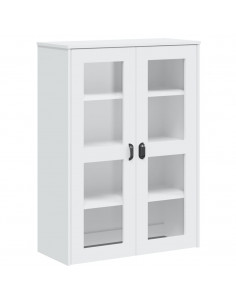 Piano per Credenza VIKEN Bianco in Legno Massello di Pino 2