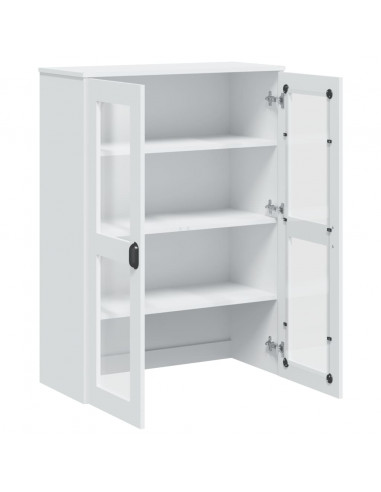 Piano per Credenza VIKEN Bianco in Legno Massello di Pino