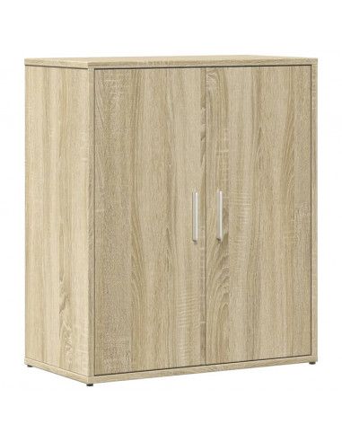 Credenza Rovere Sonoma 60x31x70 cm in Legno Multistrato
