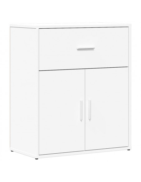 Credenza Bianco 60x31x70 cm in Legno Multistrato