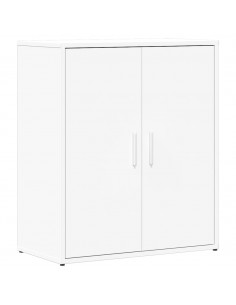 Credenza Bianco 60x31x70 cm in Legno Multistrato 2
