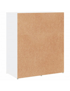 Credenza Bianco 60x31x70 cm in Legno Multistrato 2