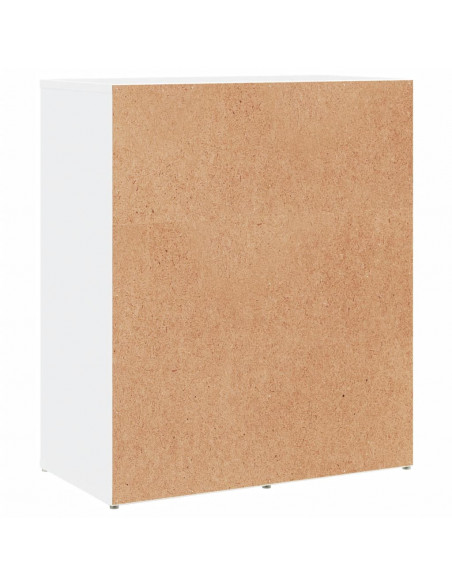 Credenza Bianco 60x31x70 cm in Legno Multistrato