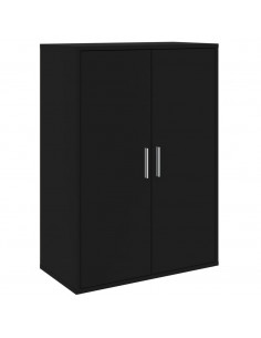 Credenza Nero 60x31x84 cm in Legno Multistrato 2