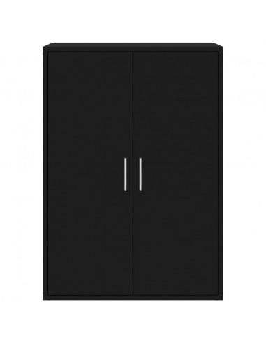 Credenza Nero 60x31x84 cm in Legno Multistrato