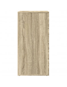 Credenza Rovere Sonoma 60x39x80 cm in Legno Multistrato 2