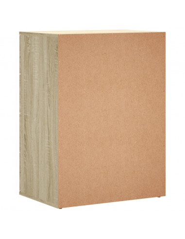 Credenza Rovere Sonoma 60x39x80 cm in Legno Multistrato