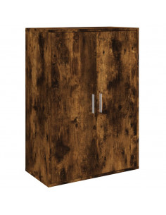 Credenza Rovere Fumo 60x31x84 cm in Legno Multistrato 2