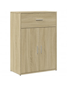 Credenza Rovere Sonoma 60x30x84 cm in Legno Multistrato 2