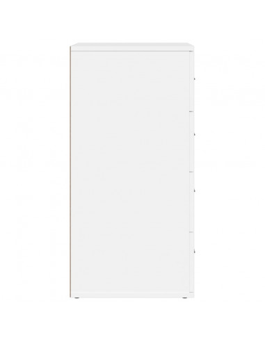 Credenza Bianca 60x39x80 cm in Legno Multistrato