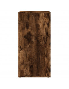 Credenza Rovere Fumo 60x39x80 cm in Legno Multistrato 2