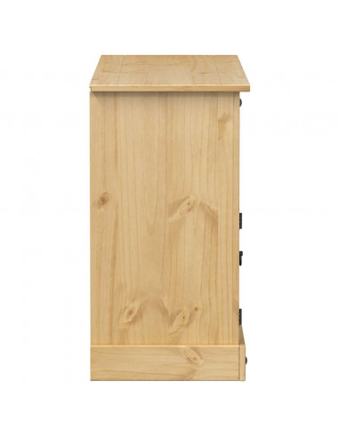 Credenza Corona 115x40x76 cm in Legno Massello di Pino