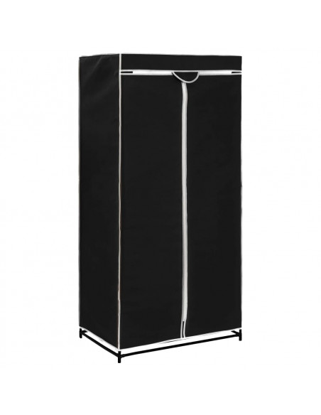 Armadio Nero 75x50x160 cm