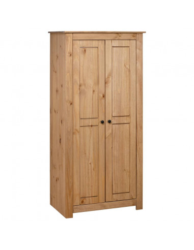 Armadio 80x50x171,5 cm in Legno Massello Pino Panama Range