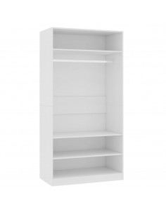 Armadio Rovere Marrone 90x50x200 cm in Legno Multistrato 2