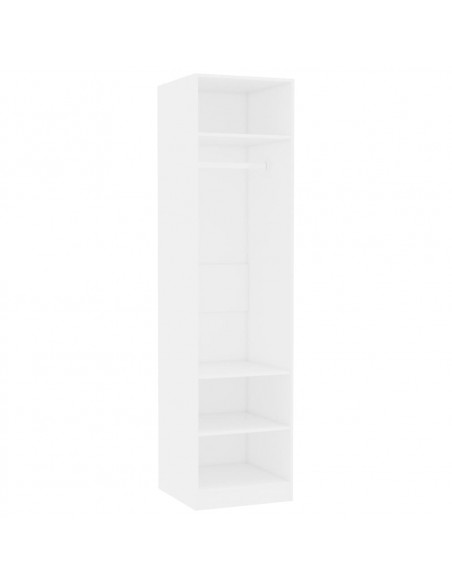Armadio Bianco 50x50x200 cm in Legno Multistrato