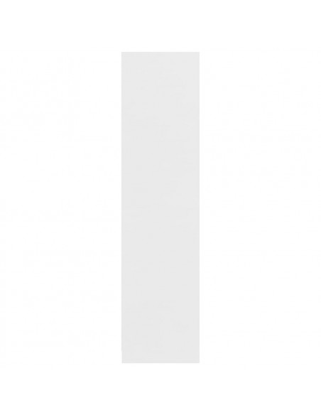 Armadio con Cassetti Bianco 50x50x200 cm in Legno Multistrato