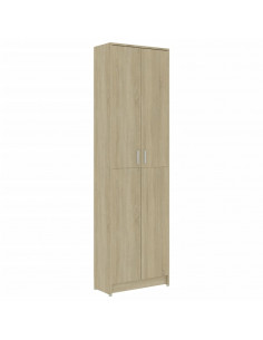 Armadio Corridoio Rovere Sonoma 55x25x189 cm Legno Multistrato 2