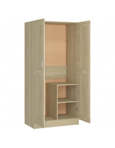 Armadio Rovere Sonoma 82,5x51,5x180 cm in Legno Multistrato 2