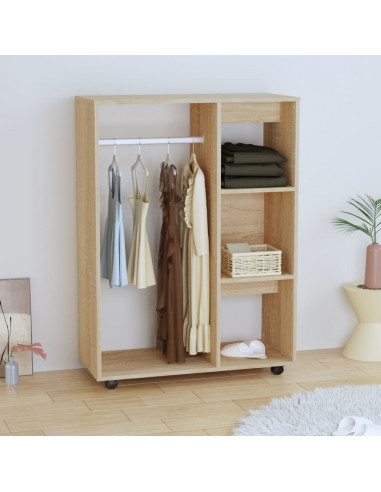 Armadio Rovere Sonoma 80x40x110 cm in Truciolato
