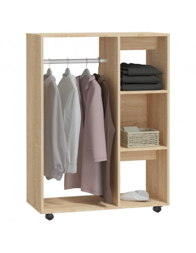 Armadio Rovere Sonoma 80x40x110 cm in Truciolato