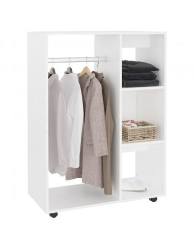 Armadio Bianco 80x40x110 cm in Truciolato