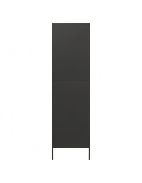 Armadio Antracite 90x50x180 cm in Acciaio