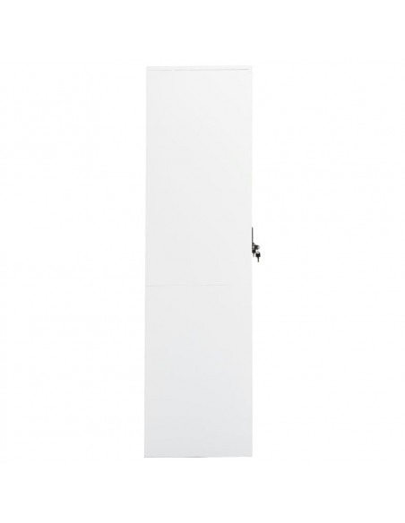 Armadio Bianco 80x50x180 cm in Acciaio