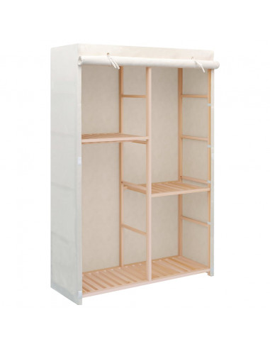 Armadio per Indumenti a 3 Ripiani 110x40x170 cm