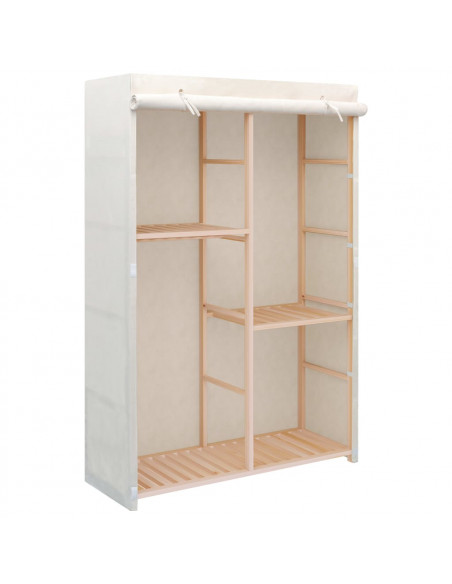Armadio per Indumenti a 3 Ripiani 110x40x170 cm