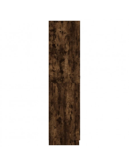 Armadio Rovere Fumo 90x52x200 cm in Legno Multistrato