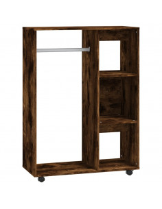 Armadio Rovere Fumo 80x40x110 cm in Legno Multistrato 2