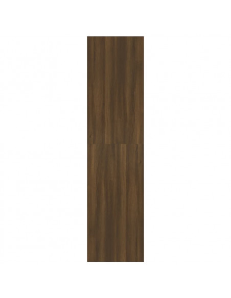 Armadio Rovere Marrone 100x50x200 cm in Legno Multistrato