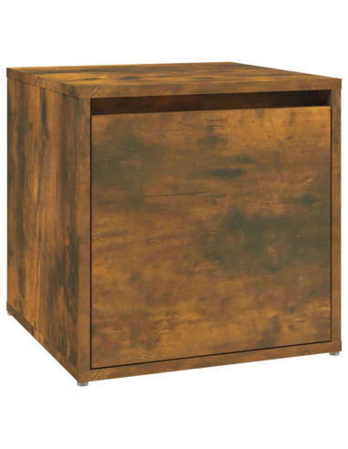 Set di Mobili da Corridoio Rovere Fumo in Legno Multistrato