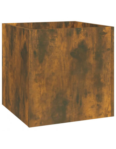 Set di Mobili da Corridoio Rovere Fumo in Legno Multistrato