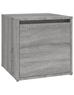 Set di Mobili da Corridoio Grigio Sonoma in Legno Multistrato 2