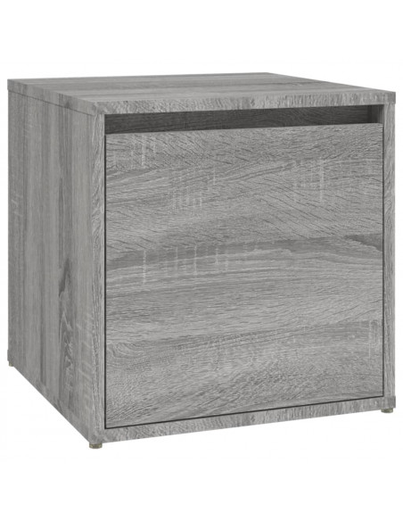 Set di Mobili da Corridoio Grigio Sonoma in Legno Multistrato