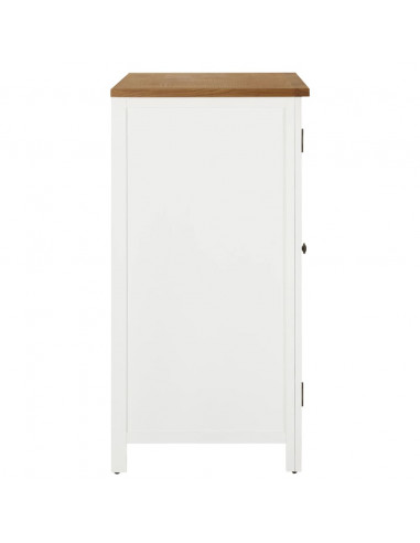 Guardaroba 76x52x105 cm in Legno Massello di Rovere