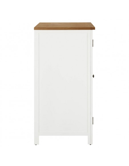 Guardaroba 76x52x105 cm in Legno Massello di Rovere