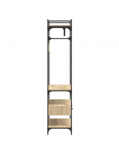 Armadio Cassetti Rovere Sonoma 89x39x184,5 cm Legno Multistrato