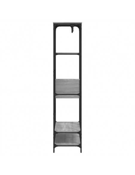 Armadio Cassetti Grigio Sonoma 100x40x180 cm Legno Multistrato