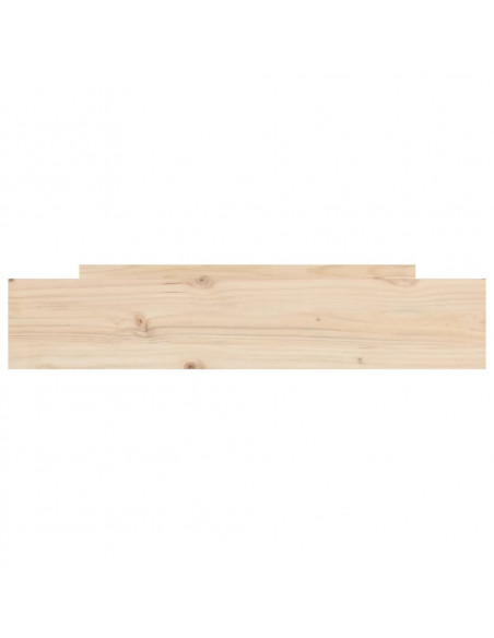 Cassettoni da Letto 2 pz in Legno Massello di Pino