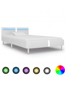 Giroletto con LED Bianco in Similpelle 90x200 cm 2