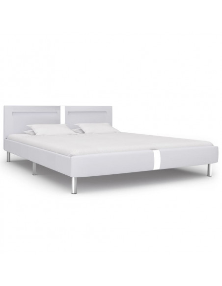 Giroletto con LED Bianco in Similpelle 180x200 cm