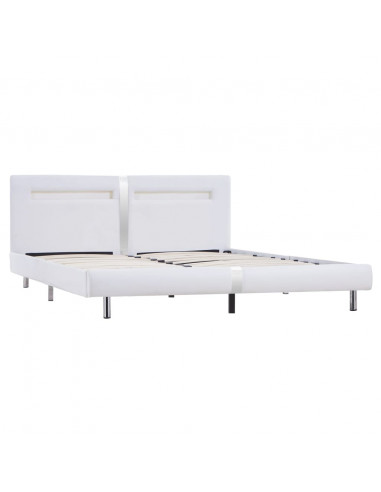 Giroletto con LED Bianco in Similpelle 180x200 cm