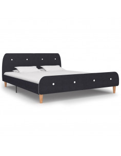 Giroletto Grigio Scuro in Tessuto 160x200 cm 2