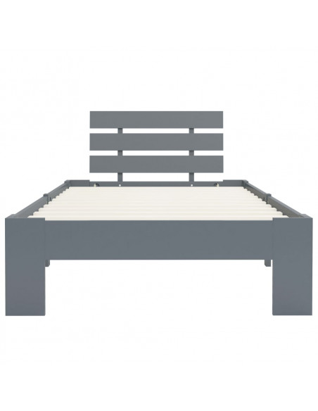Giroletto Grigio in Legno Massello di Pino 100x200 cm