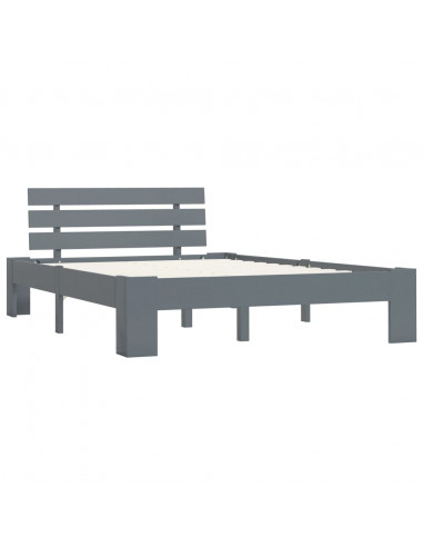 Giroletto Grigio in Legno Massello di Pino 120x200 cm