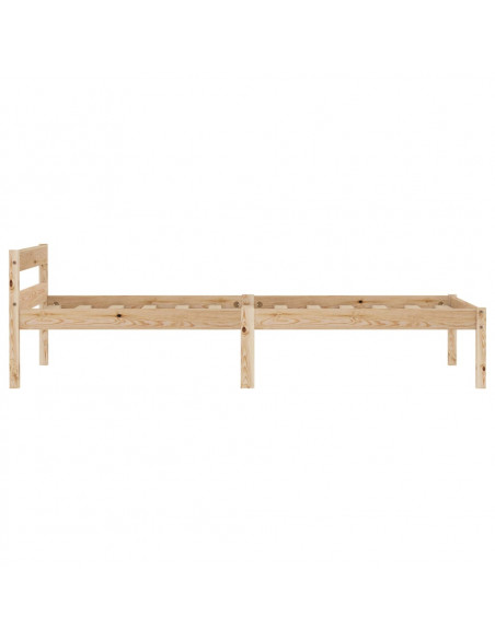 Giroletto in Legno Massello di Pino 90x200 cm